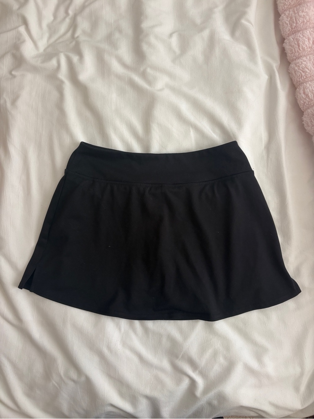 DSG Black Athletic Skort with Built-In Shorts | Youth Large (Fits XS/S)